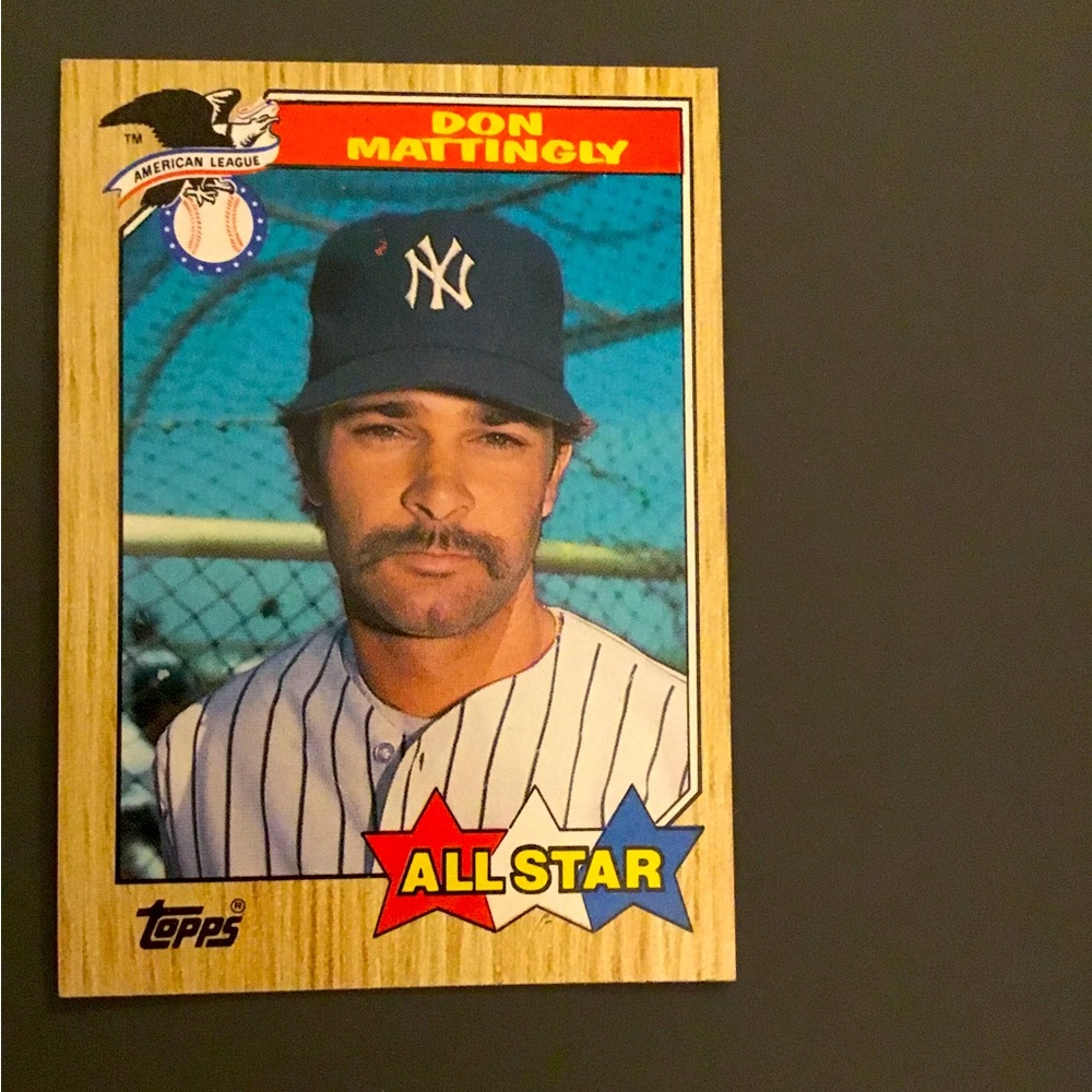 ALL-STAR-TOPPS, DON MATTINGLY , mint condition New York Yankees.